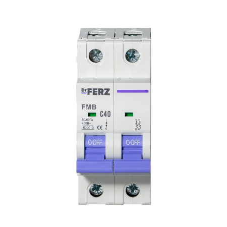 FMB-C 6kA 2P 40 х-ка C Автоматический выключатель